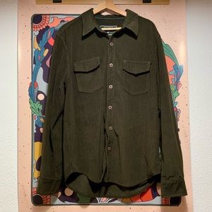 Vintage 90’s True Grit Corduroy Button Down - Brown
